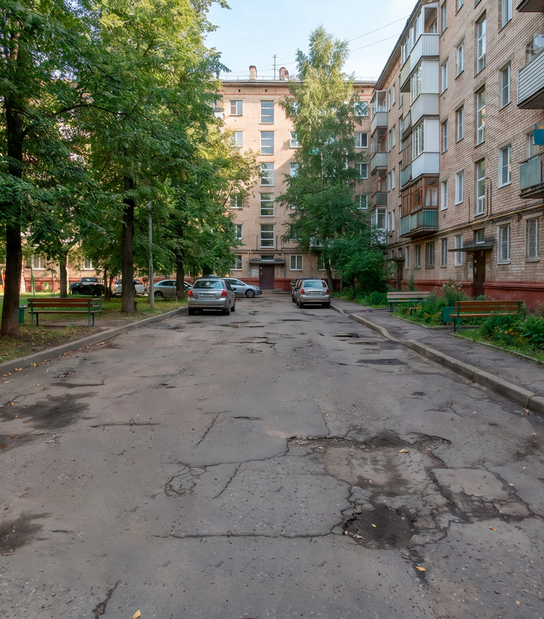 До ремонта: Двор многоквартирного дома